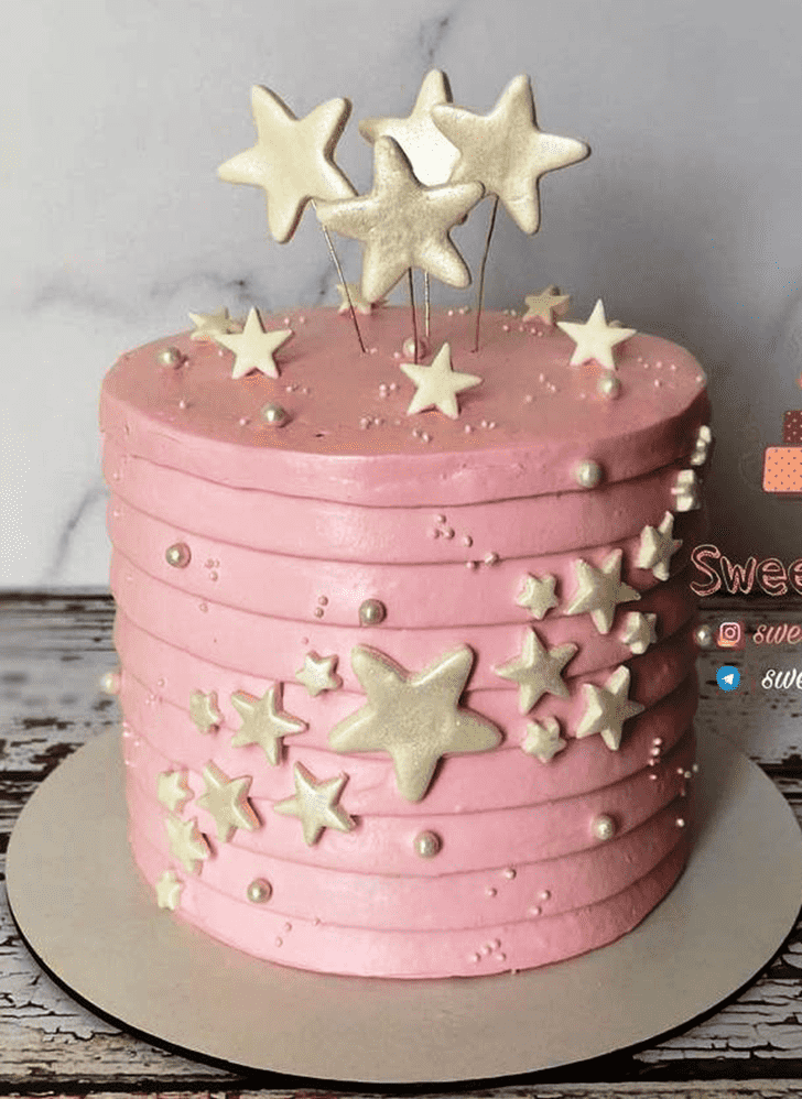 Magnetic Stars Cake