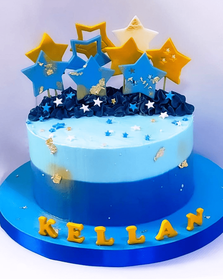 Superb Stars Cake