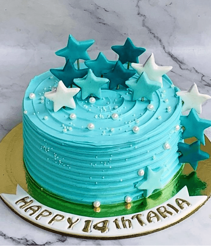 Wonderful Stars Cake Design