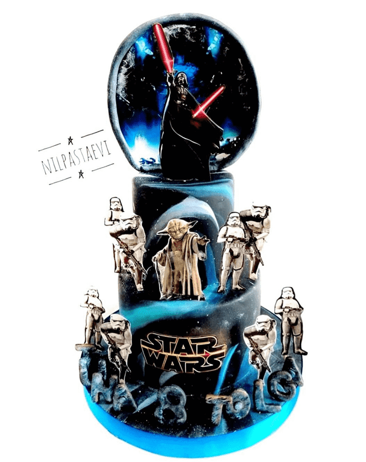 Fine Star Wars Cake
