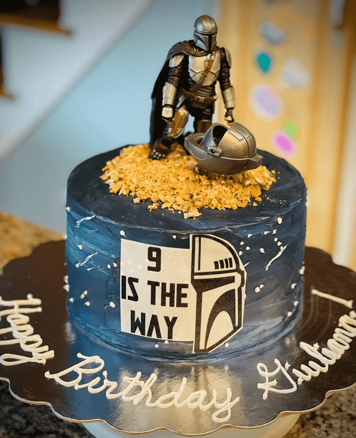 Resplendent Star Wars Cake
