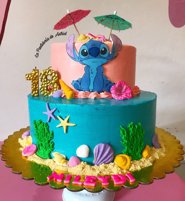 Handsome Stitch Cake