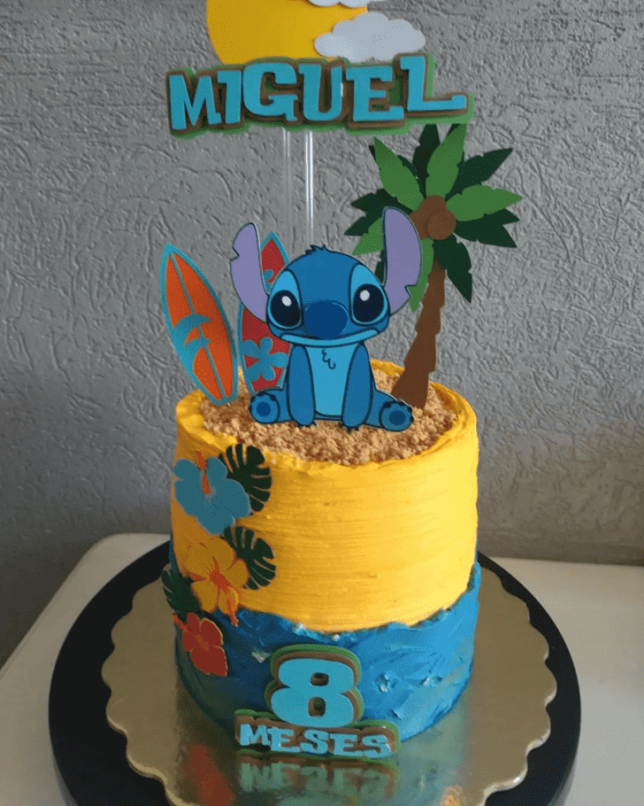 Stunning Stitch Cake