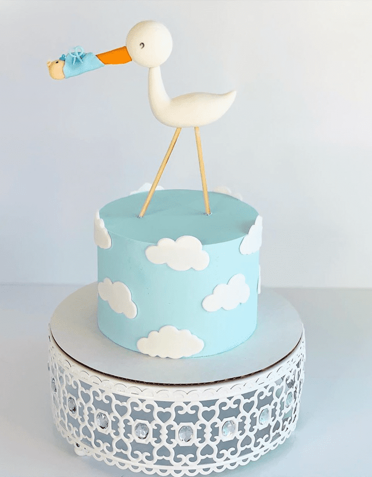 Delightful Stork Cake