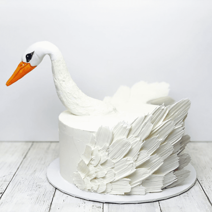 Elegant Stork Cake