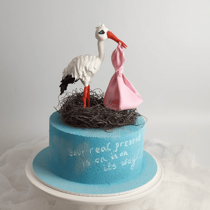 Fascinating Stork Cake