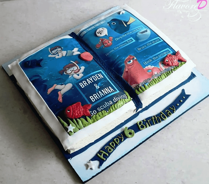 Magnificent Story Book Cake