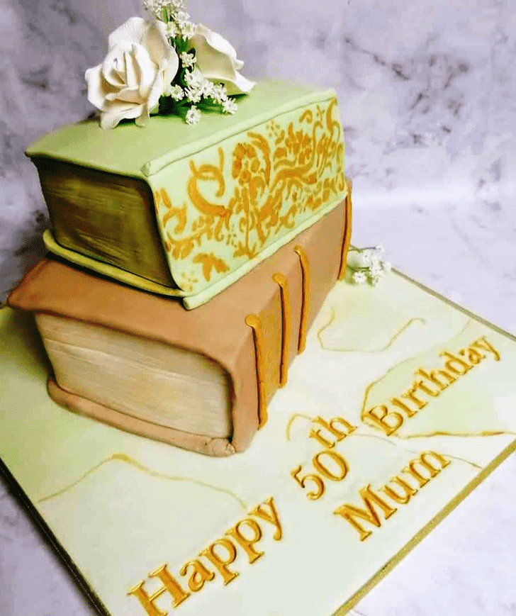 Marvelous Story Book Cake