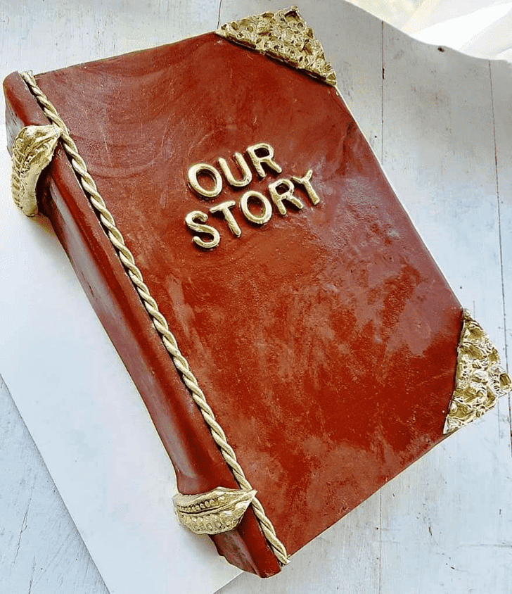 Refined Story Book Cake
