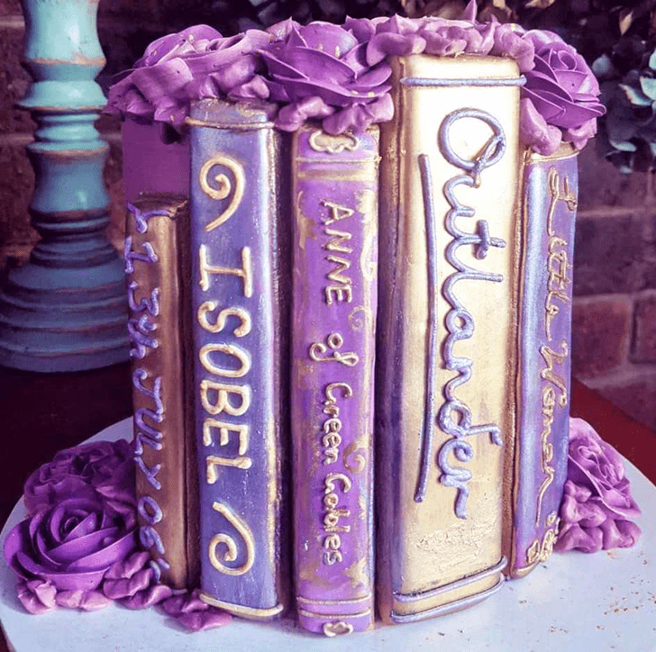 Shapely Story Book Cake