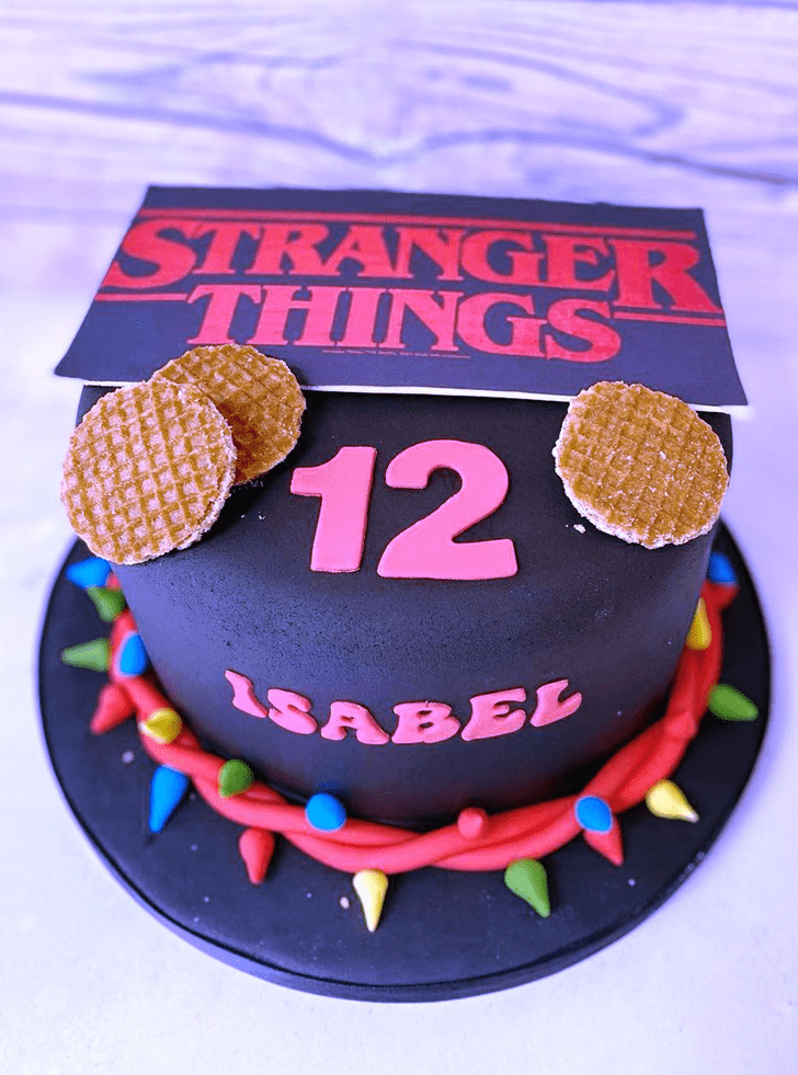 Delightful Stranger Things Cake
