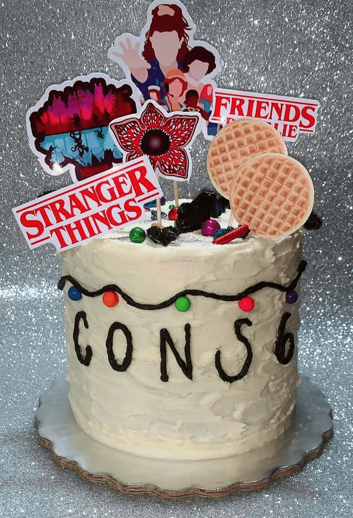 Enticing Stranger Things Cake