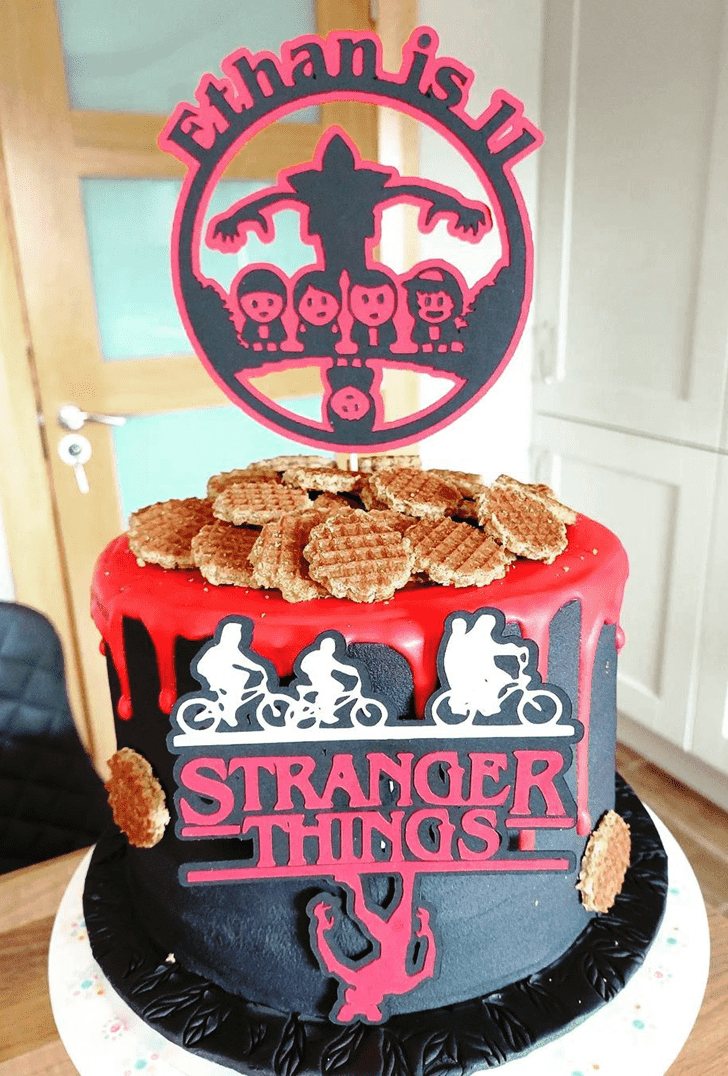 Good Looking Stranger Things Cake