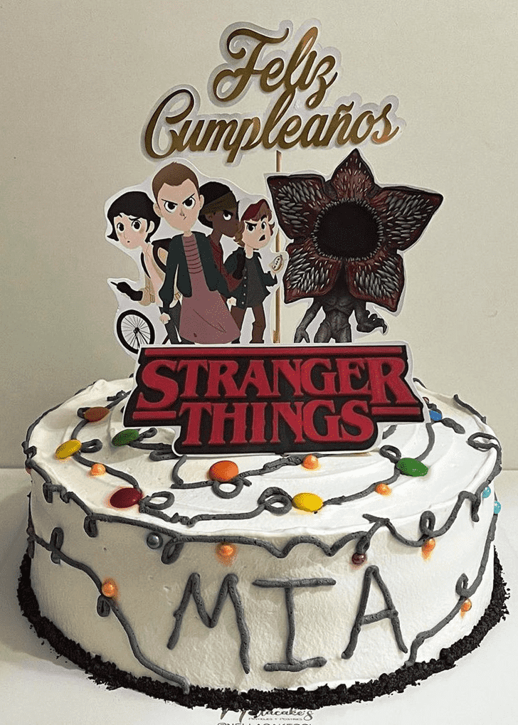 Grand Stranger Things Cake
