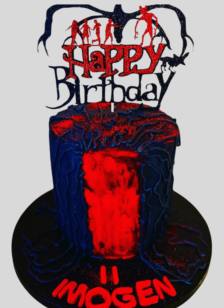 Fine Stranger Things Cake