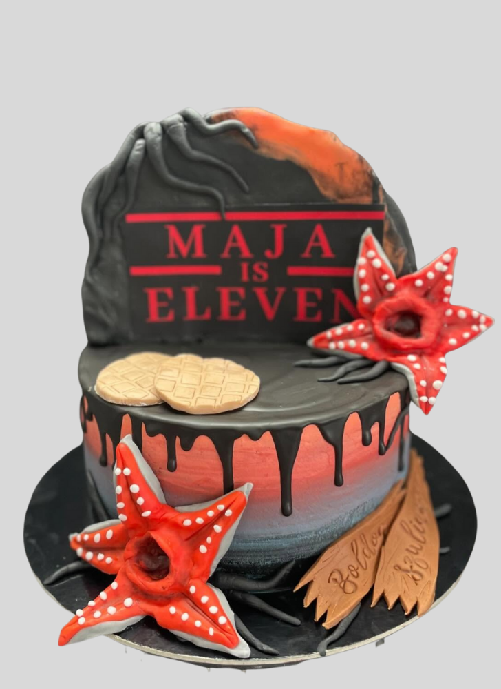 Good Looking Stranger Things Cake