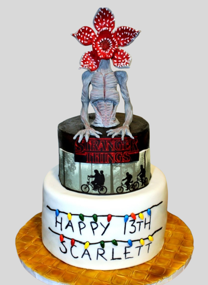 Gorgeous Stranger Things Cake