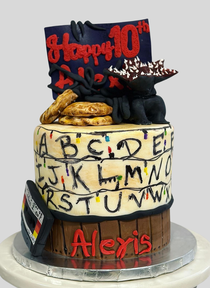 Handsome Stranger Things Cake