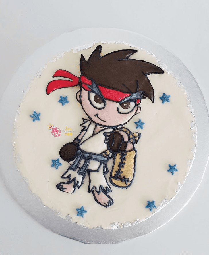 Divine Street Fighter Cake