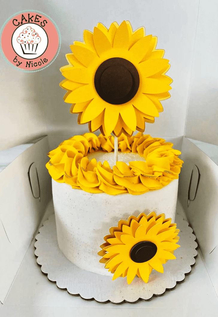 Fair Sunflower Cake