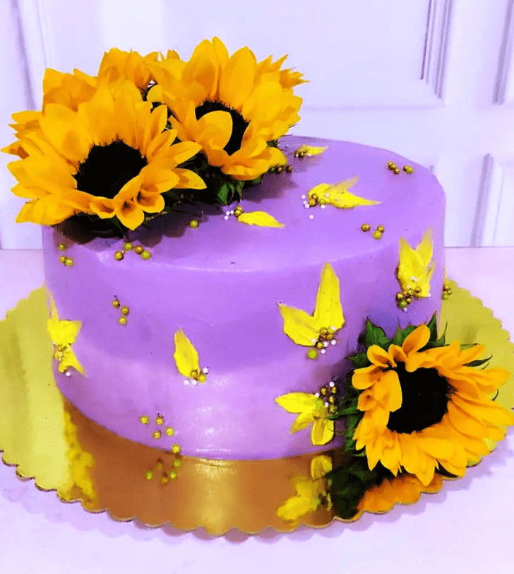 Ideal Sunflower Cake