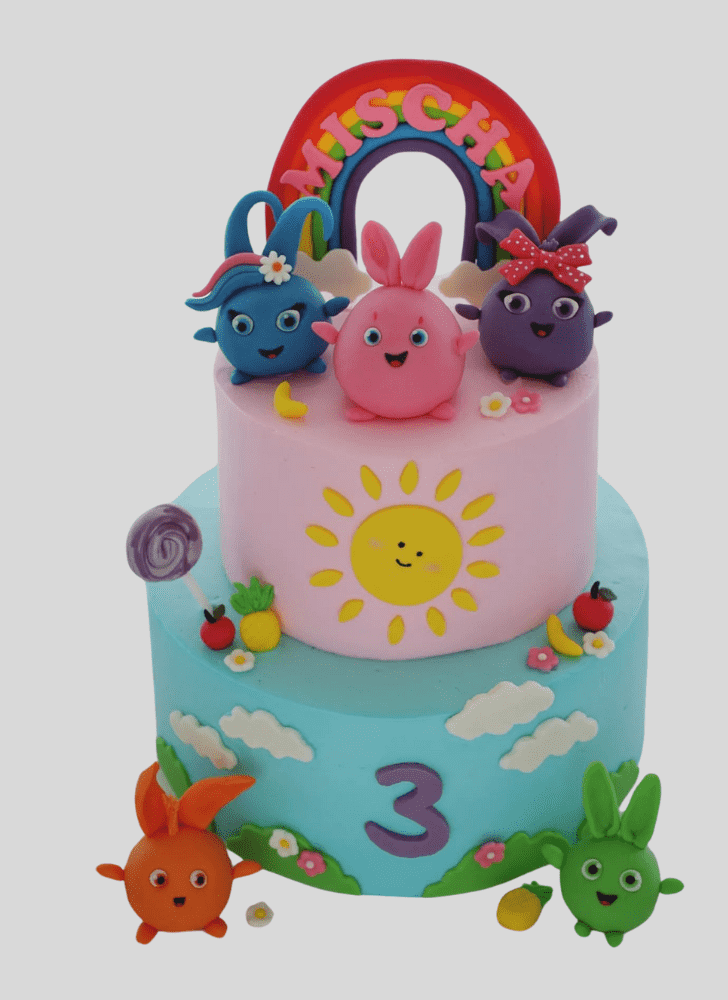 Admirable Sunny Bunnies Cake Design