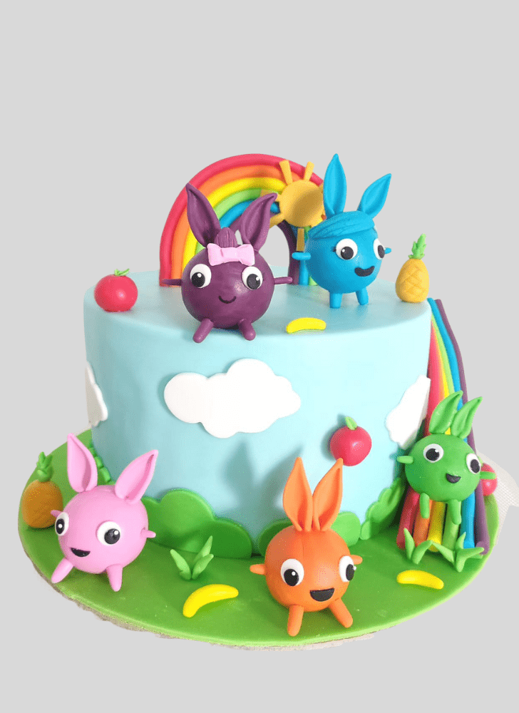 Comely Sunny Bunnies Cake