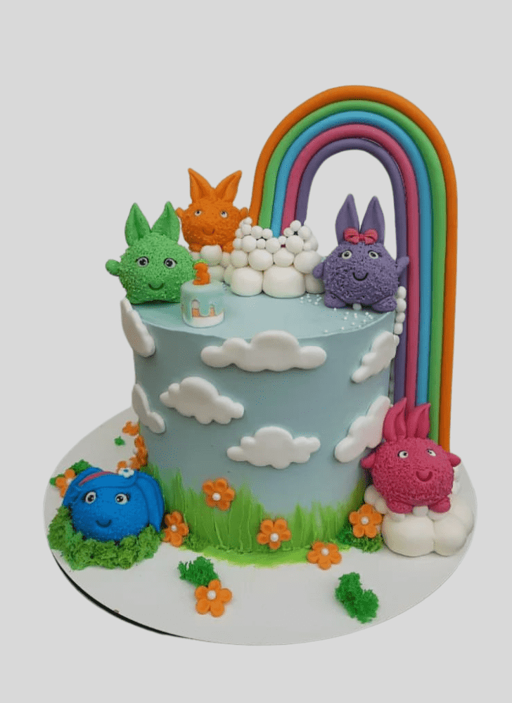 Dazzling Sunny Bunnies Cake