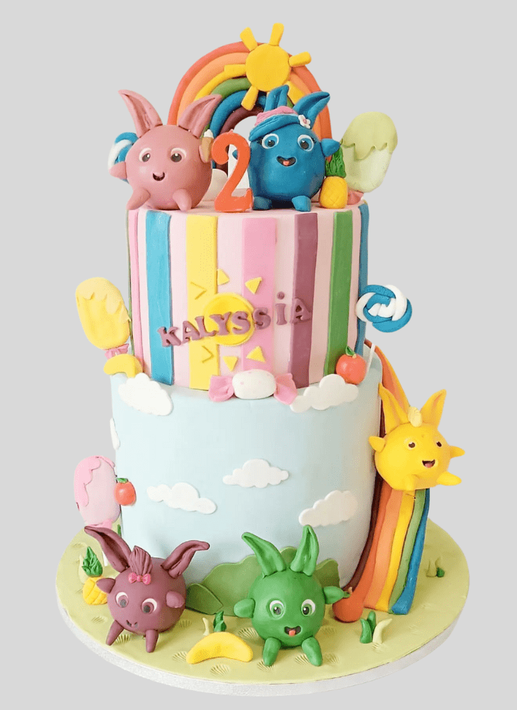 Elegant Sunny Bunnies Cake