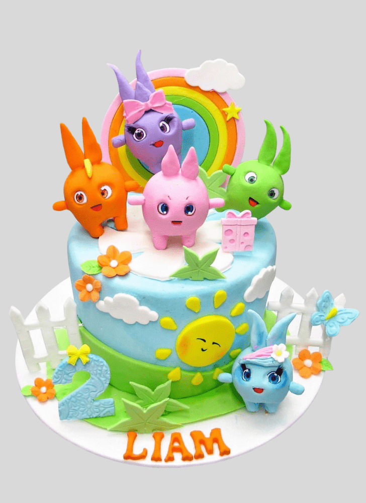 Pretty Sunny Bunnies Cake