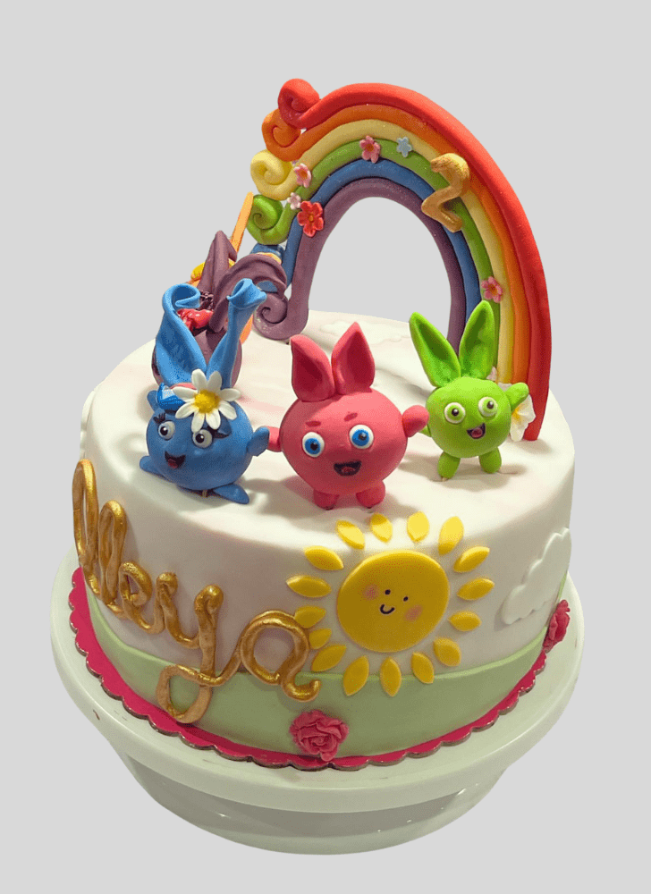 Shapely Sunny Bunnies Cake