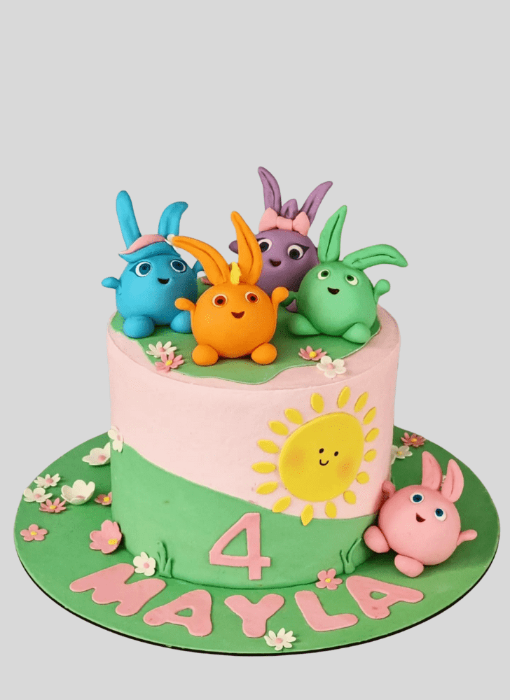 Slightly Sunny Bunnies Cake