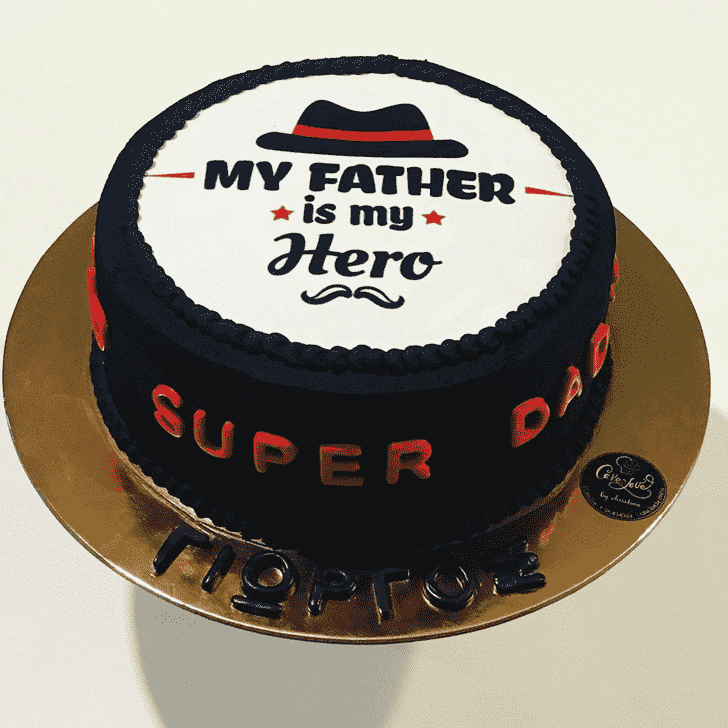 Exquisite Superdad Cake