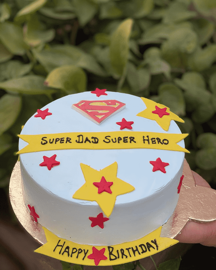 Grand Superdad Cake