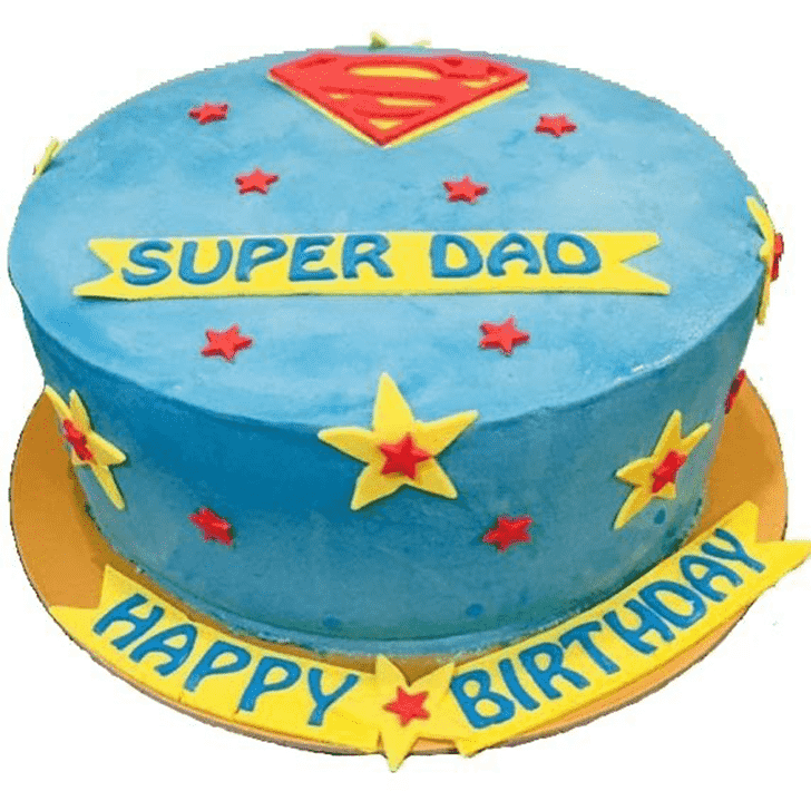 Ideal Superdad Cake