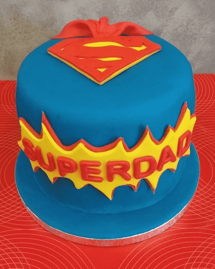 Superb Superdad Cake