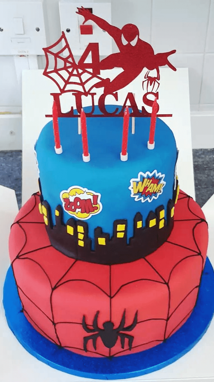 Bewitching Superhero Cake