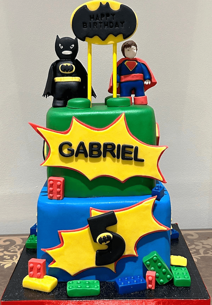 Good Looking Superhero Cake