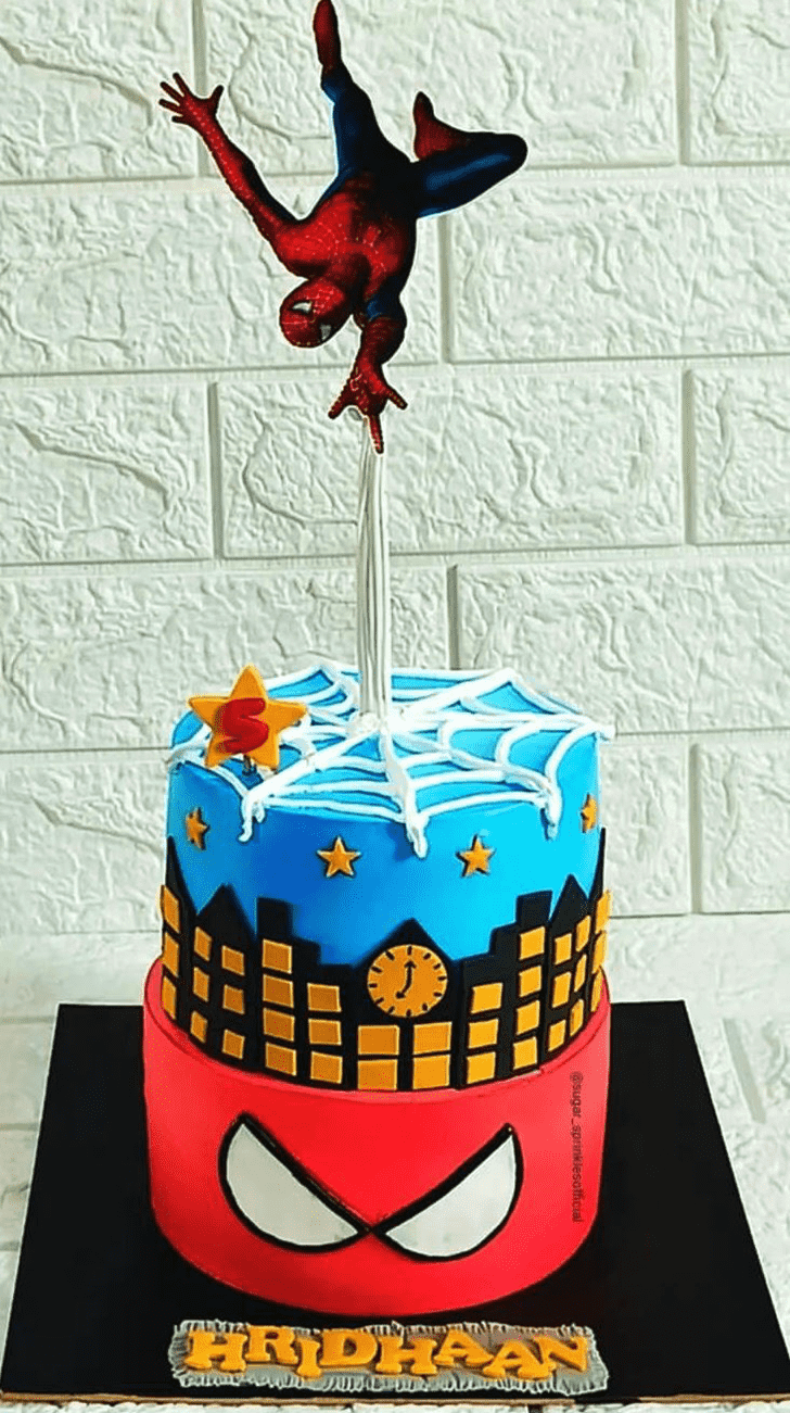 Graceful Superhero Cake