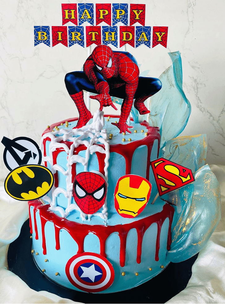 Ideal Superhero Cake