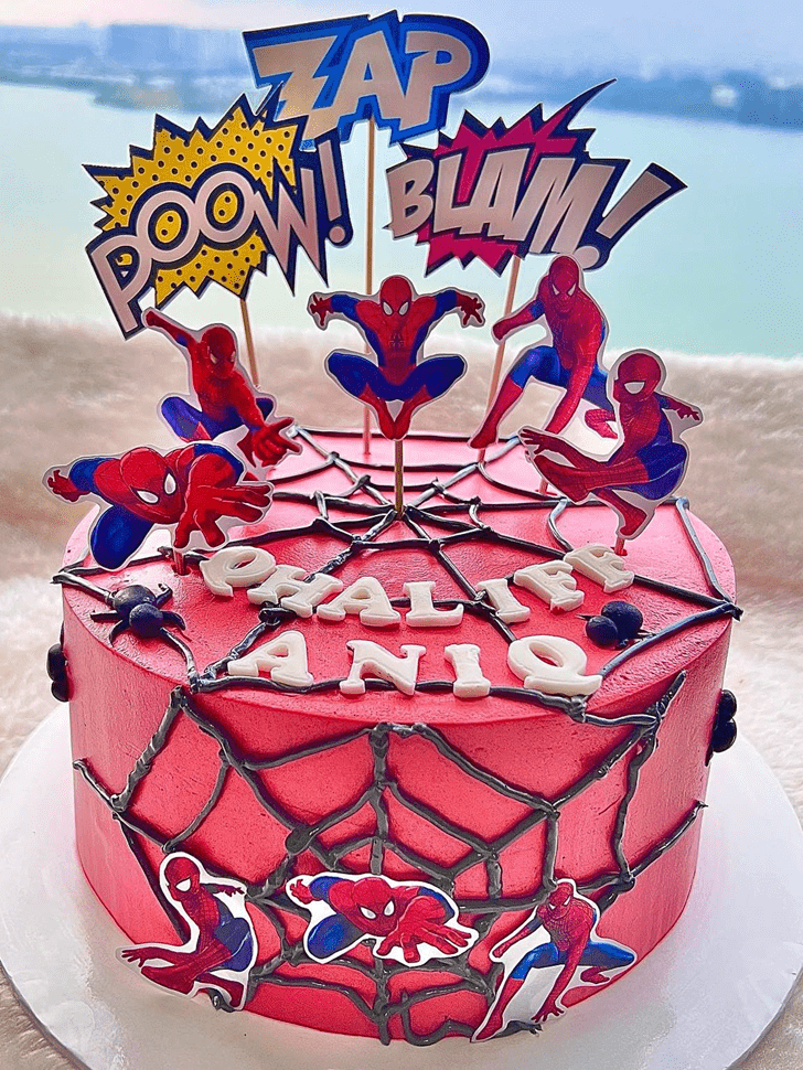 Magnificent Superhero Cake