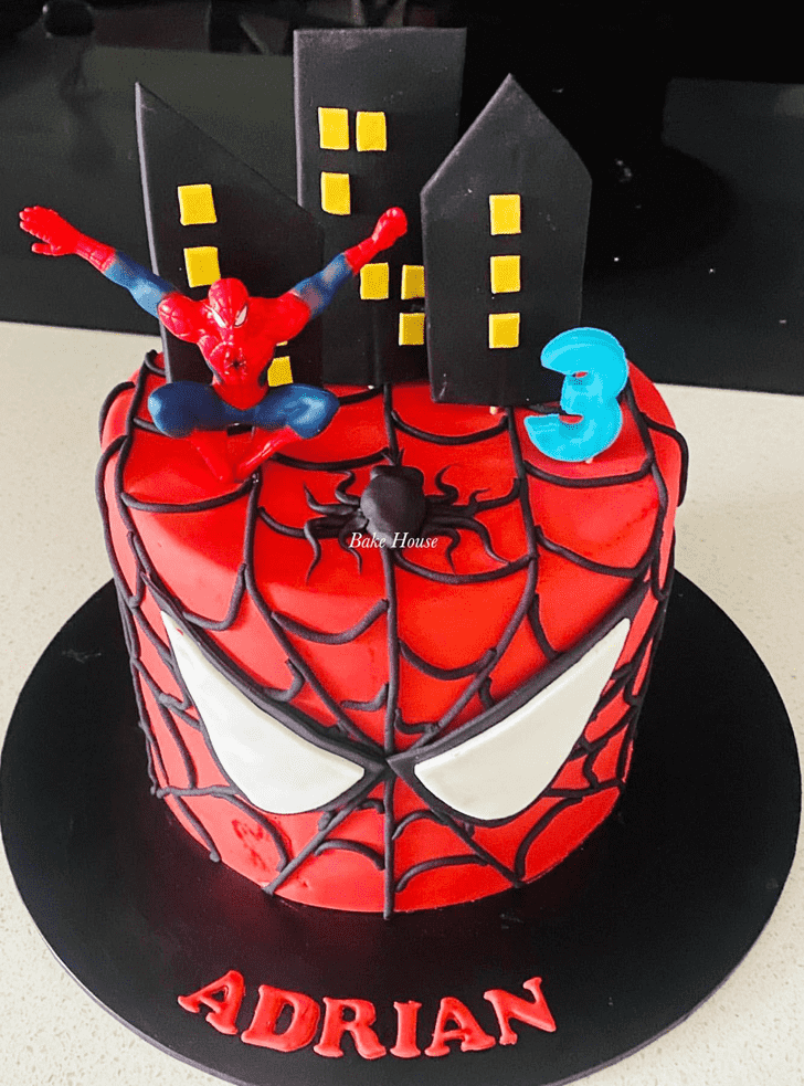 Marvelous Superhero Cake