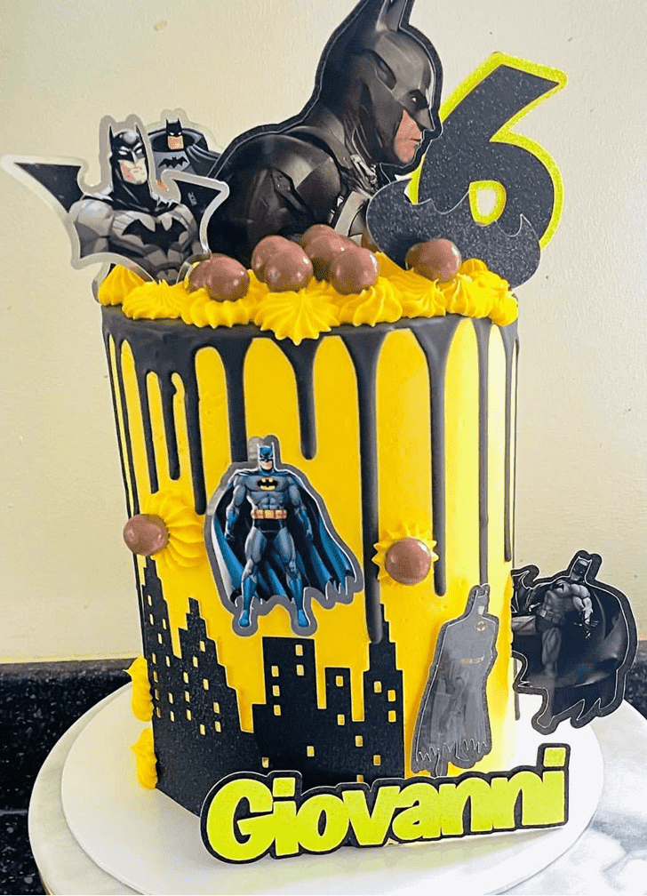 Pretty Superhero Cake