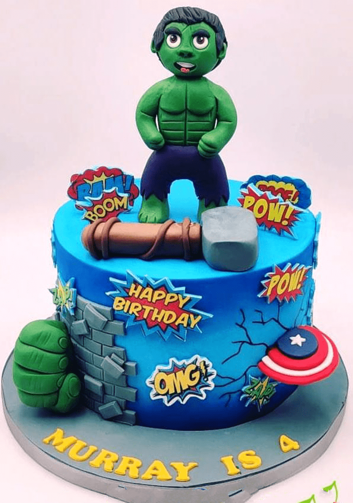 Ravishing Superhero Cake
