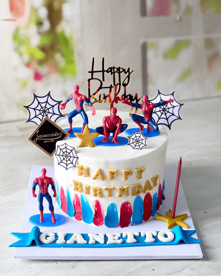 Stunning Superhero Cake