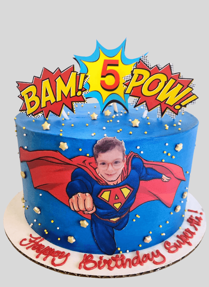 Fair Superman Cake