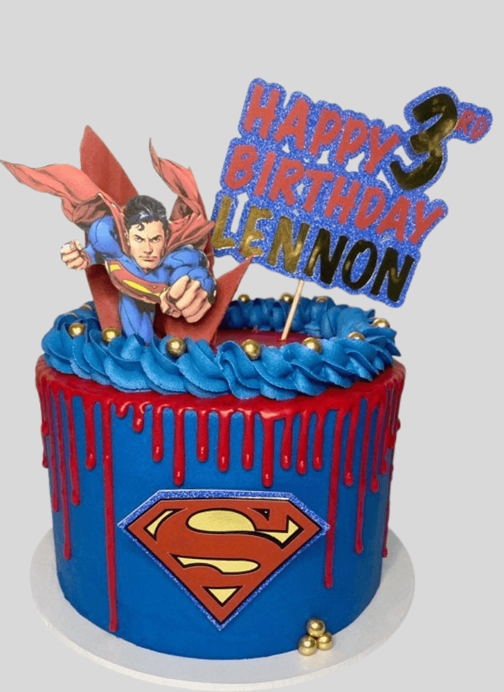 Fetching Superman Cake