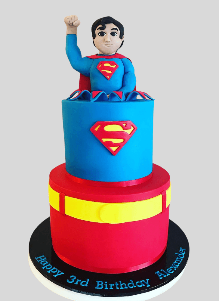 Magnificent Superman Cake