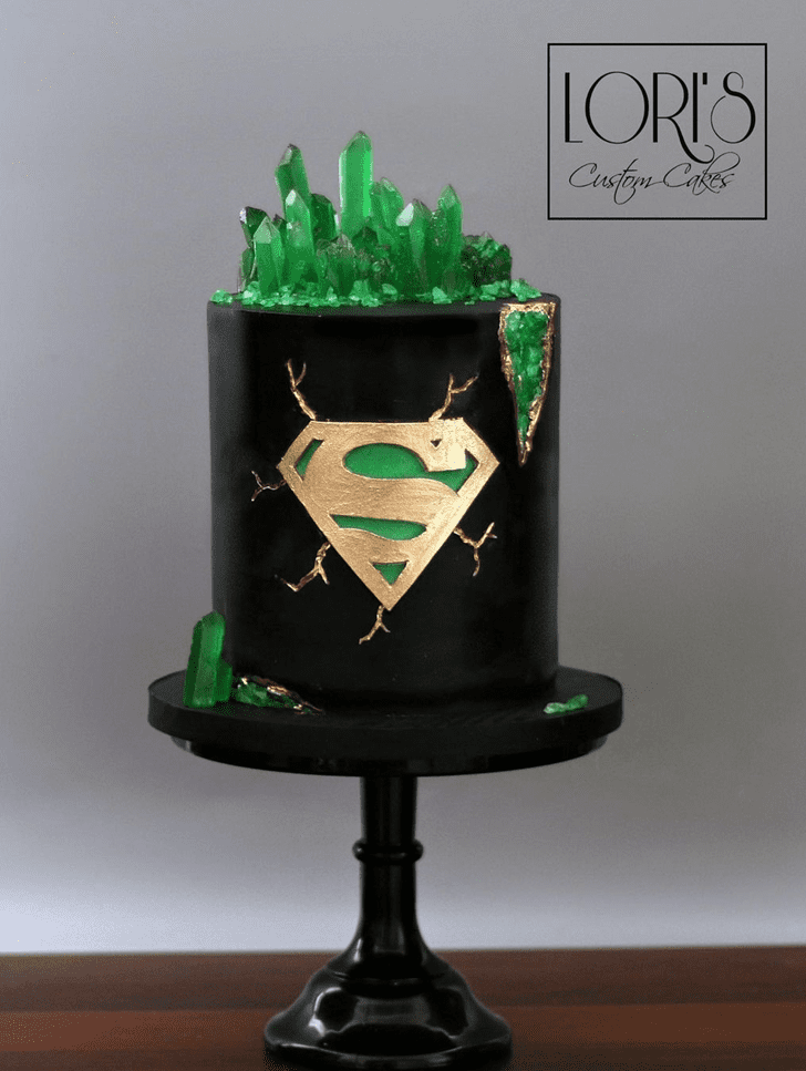 Adorable Superman Cake