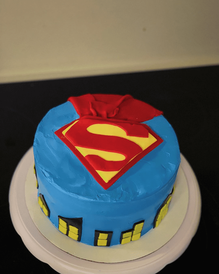 Magnificent Superman Cake
